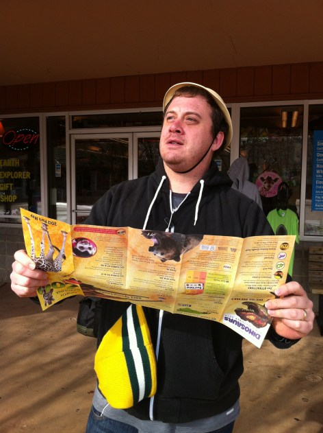 Our fearless leader, leading the way