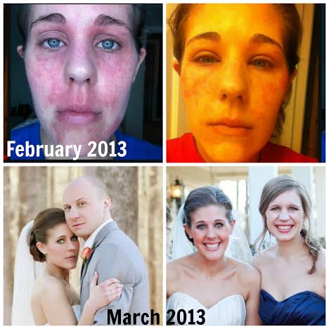 These pictures actually don't even do it justice. Scary, right?