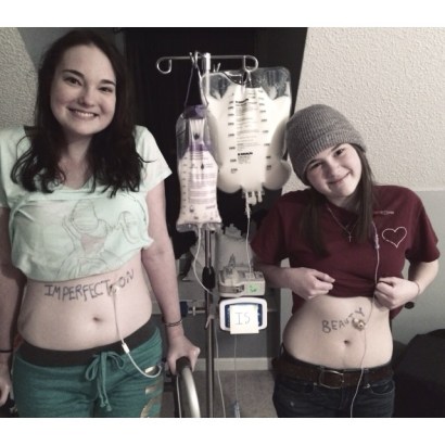 Brynn and Michaela found each other via Instagram and discovered they were staying at the same hospital!