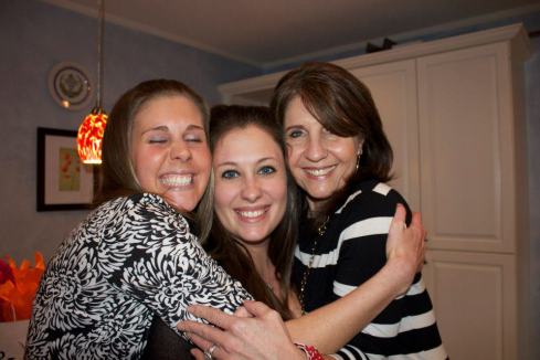 Alyssa, my mom, and I 16 years later